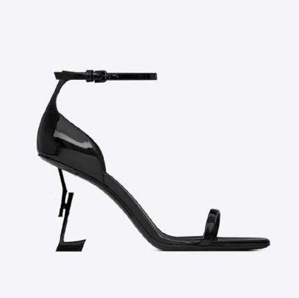 with box women luxurys designers classic letter metal heel shoe sandals real picture genuine leather strap high heels shoes handbag wedding, Black
with box women luxurys designers classic letter metal heel shoe sandals real picture genuine leather strap high heels shoes handbag wedding, Black