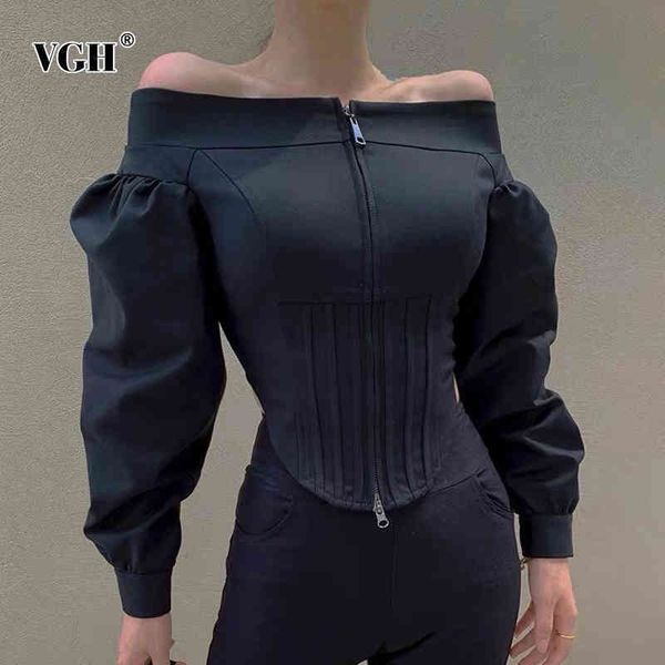 casual streetwear shirts for women slash neck long puff sleeve slim asymmetrical hem elegant blouses female fashion clothing 210507, White
casual streetwear shirts for women slash neck long puff sleeve slim asymmetrical hem elegant blouses female fashion clothing 210507, White