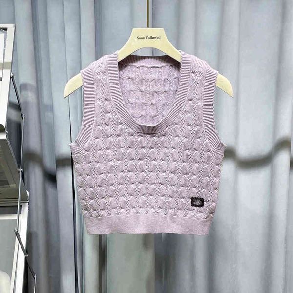 women's knits & tees knitted pattern vest women's sweet and elegant u-neck hollow letter cashmere sleeveless sweater xzvg, White
women's knits & tees knitted pattern vest women's sweet and elegant u-neck hollow letter cashmere sleeveless sweater xzvg, White