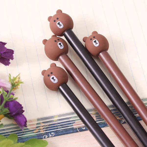 korean creative stationery pen cute cartoon bear neutral pen small gift for children and primary school students
korean creative stationery pen cute cartoon bear neutral pen small gift for children and primary school students