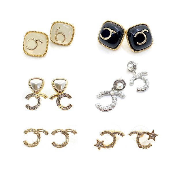 charm earrings for women luxury jewelry 925 silver stud c designer lady wedding gift with original box, Golden
charm earrings for women luxury jewelry 925 silver stud c designer lady wedding gift with original box, Golden