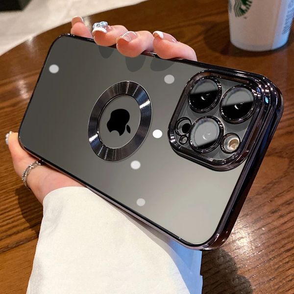 luxury logo hole soft silicone transparent cases for iphone 14 13 12 11 pro max xr xs x 7 8 plus lens protection plating clear cover samsung
luxury logo hole soft silicone transparent cases for iphone 14 13 12 11 pro max xr xs x 7 8 plus lens protection plating clear cover samsung
