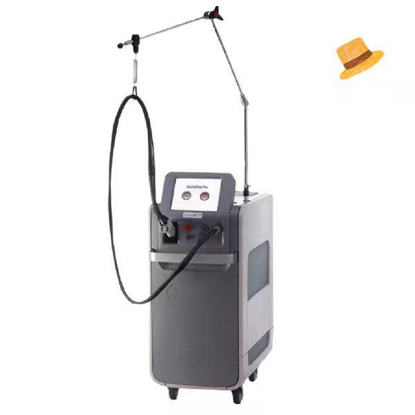 new 755+1064nm double wavelength fiber laser permanent hair removal machine 5mm-18mm changable spot size factory price for beauty salon or c, Black
new 755+1064nm double wavelength fiber laser permanent hair removal machine 5mm-18mm changable spot size factory price for beauty salon or c, Black