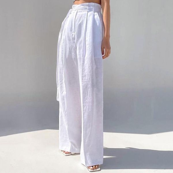 women's pants & capris classic wide floor-length cotton loose women trousers summer leg vintage female streetwear 2022, Black;white
women's pants & capris classic wide floor-length cotton loose women trousers summer leg vintage female streetwear 2022, Black;white