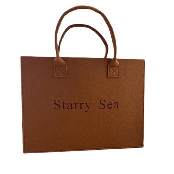 women bags felt handbag simple letter allmatch student open bag fashion multicolor shopping bag
women bags felt handbag simple letter allmatch student open bag fashion multicolor shopping bag