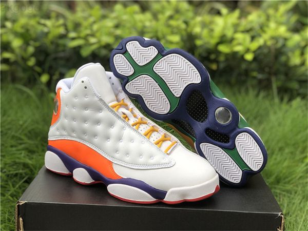 2022 authentic 13 gs playground basketball shoes women white/black-court purple-total orange real carbon fiber sneakers sports with origin
2022 authentic 13 gs playground basketball shoes women white/black-court purple-total orange real carbon fiber sneakers sports with origin