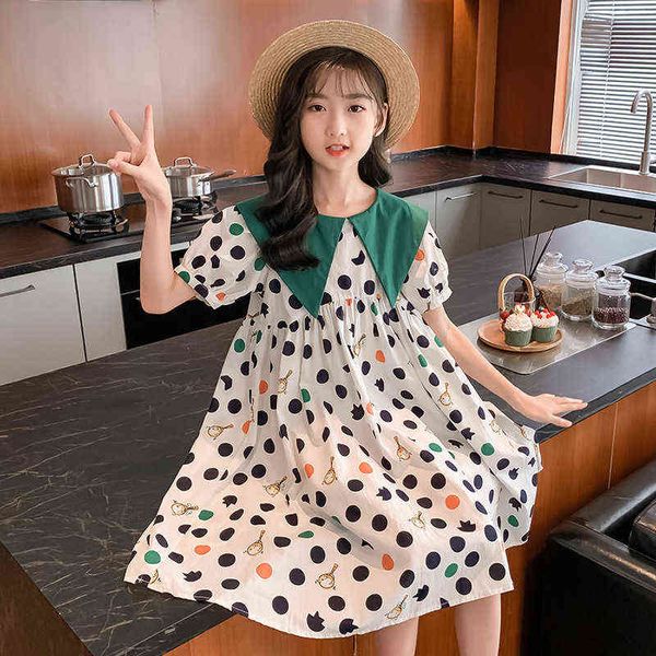 girls dresses for girls 10 years summer princess fashion personality lapel polka dot short sleeve casual big children's clothing l22071, Red;yellow
girls dresses for girls 10 years summer princess fashion personality lapel polka dot short sleeve casual big children's clothing l22071, Red;yellow