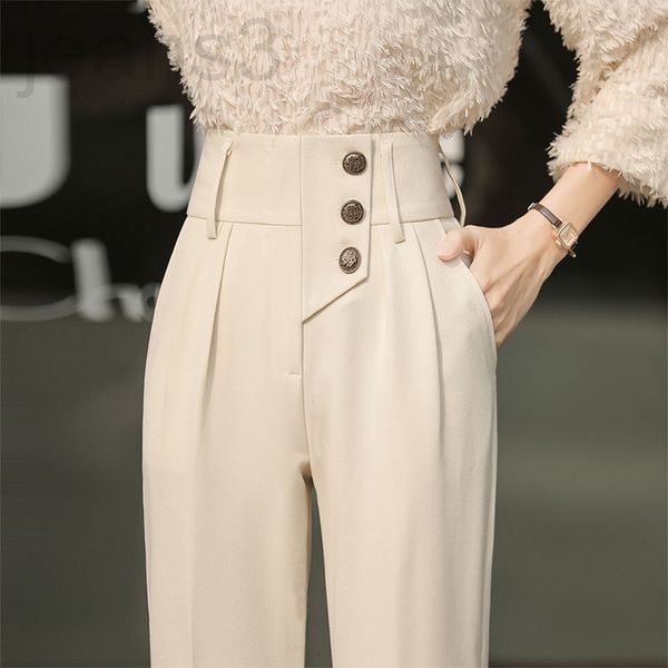 women's jumpsuits & rompers designer casual pants women's harlan 2022 new autumn fashion nine point radish suit high waist slim an, Black;white
women's jumpsuits & rompers designer casual pants women's harlan 2022 new autumn fashion nine point radish suit high waist slim an, Black;white