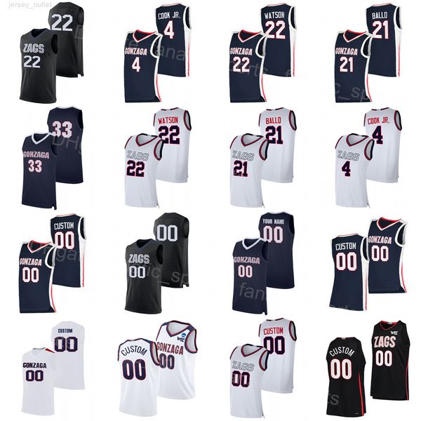 ncaa college gonzaga bulldogs basketball 21 oumar ballo jerseys university 33 killian tillie 24 przemek karnowski 22 anton watson 4 aaron co, Black
ncaa college gonzaga bulldogs basketball 21 oumar ballo jerseys university 33 killian tillie 24 przemek karnowski 22 anton watson 4 aaron co, Black