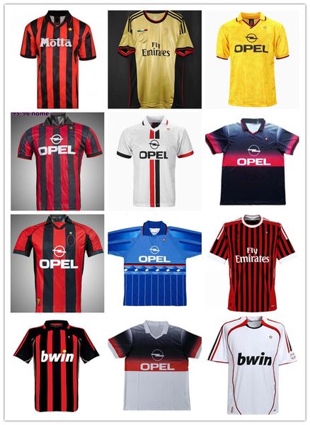 90 91 retro shirts home 95 96 97 gullit soccer jersey 01 02 03 maldini van basten football kaka inzaghi 06 07 milan 2009 pirlo shevchenko ba, Black;yellow
90 91 retro shirts home 95 96 97 gullit soccer jersey 01 02 03 maldini van basten football kaka inzaghi 06 07 milan 2009 pirlo shevchenko ba, Black;yellow