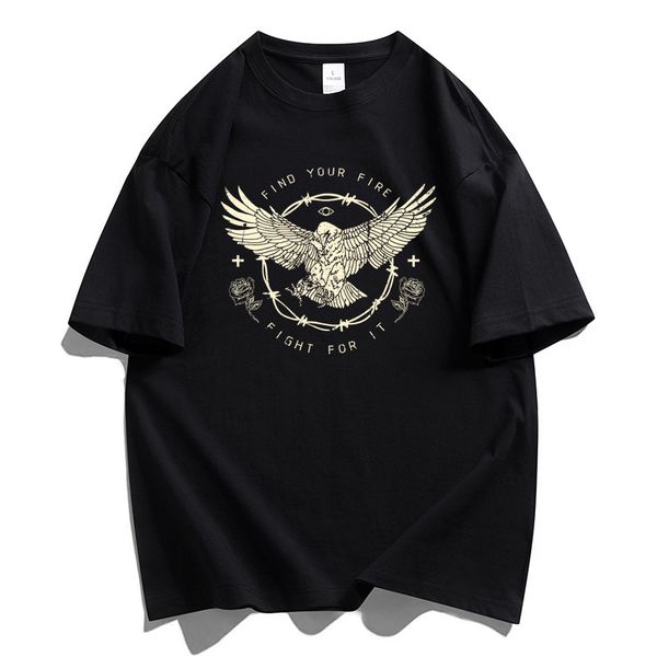 2022 fashion mens t shirt american eagle printed short sleeve crewneck t-shirt hip hop streetwear men novelty short-sleeved tee oversize 5x, White;black
2022 fashion mens t shirt american eagle printed short sleeve crewneck t-shirt hip hop streetwear men novelty short-sleeved tee oversize 5x, White;black