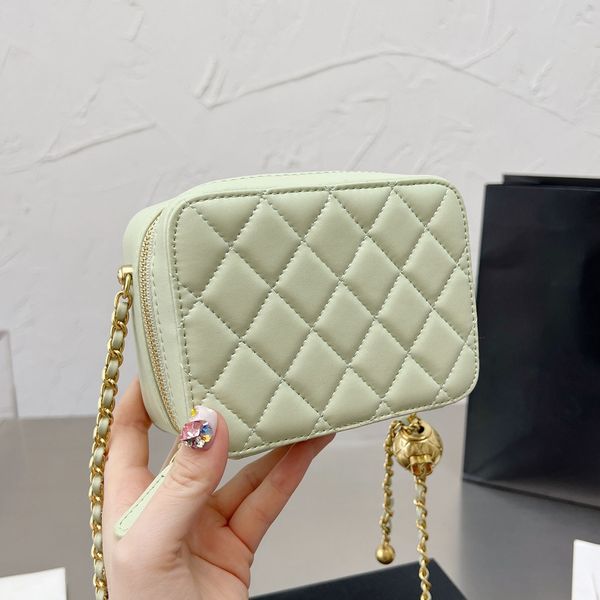 classic ladies mini zip smash ball camera bag lambskin square candy color quilted plaid chain adjustable strap gold metal hardware designer
classic ladies mini zip smash ball camera bag lambskin square candy color quilted plaid chain adjustable strap gold metal hardware designer