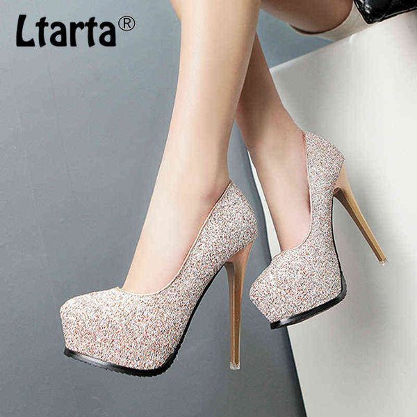 sandals ltarta women's shoes stiletto heel water platform sequins round toe shallow single shoes round toe bling pumps cwf 220318, Black
sandals ltarta women's shoes stiletto heel water platform sequins round toe shallow single shoes round toe bling pumps cwf 220318, Black