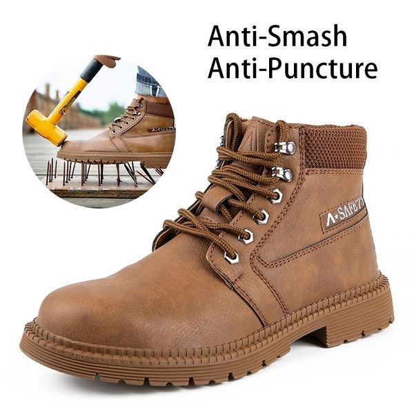 winter leather work safety shoes boots for construction site labor keep warm punctureproof safety boots 210315, Black;brown
winter leather work safety shoes boots for construction site labor keep warm punctureproof safety boots 210315, Black;brown
