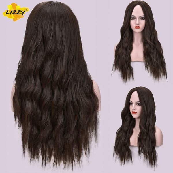lx brand long wavy synthetic cosplay wigs for women natural middle parting dark brown platinum blonde hair heat resistant fiber daily usefac, Black
lx brand long wavy synthetic cosplay wigs for women natural middle parting dark brown platinum blonde hair heat resistant fiber daily usefac, Black