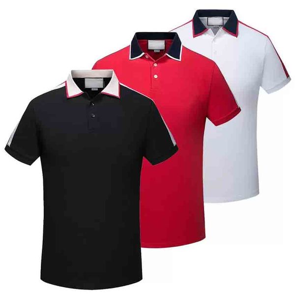 mens designer polos shirts for man high street italy embroidery garter snakes little bees printing brands clothes cottom clothing tees, White;black
mens designer polos shirts for man high street italy embroidery garter snakes little bees printing brands clothes cottom clothing tees, White;black