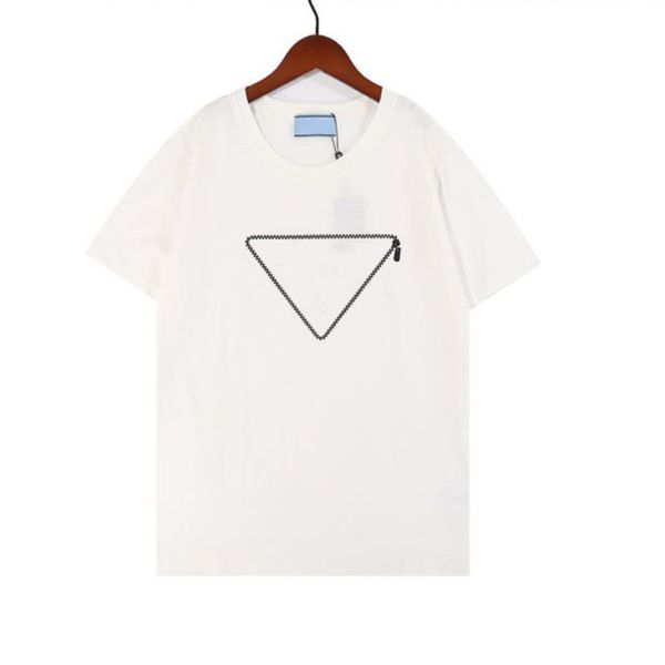 mens t designer shirts luxury summer short sleeve men women tee classic brand p triangle t-shirts senior pure cotton size s-2xl tees zhe5, White;black
mens t designer shirts luxury summer short sleeve men women tee classic brand p triangle t-shirts senior pure cotton size s-2xl tees zhe5, White;black