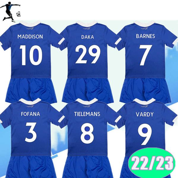 22 23 vardy maddison iheanacho kids kit soccer jerseys barnes tielemans ayoze daka lookman football shirt uniforms, Black
22 23 vardy maddison iheanacho kids kit soccer jerseys barnes tielemans ayoze daka lookman football shirt uniforms, Black