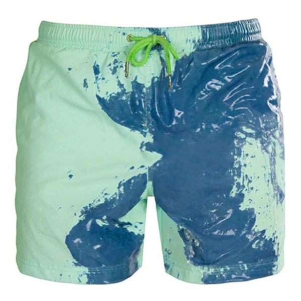 men's shorts color-changing beach pants with water discoloration summer men temperature-sensitive swim trunks, White;black
men's shorts color-changing beach pants with water discoloration summer men temperature-sensitive swim trunks, White;black