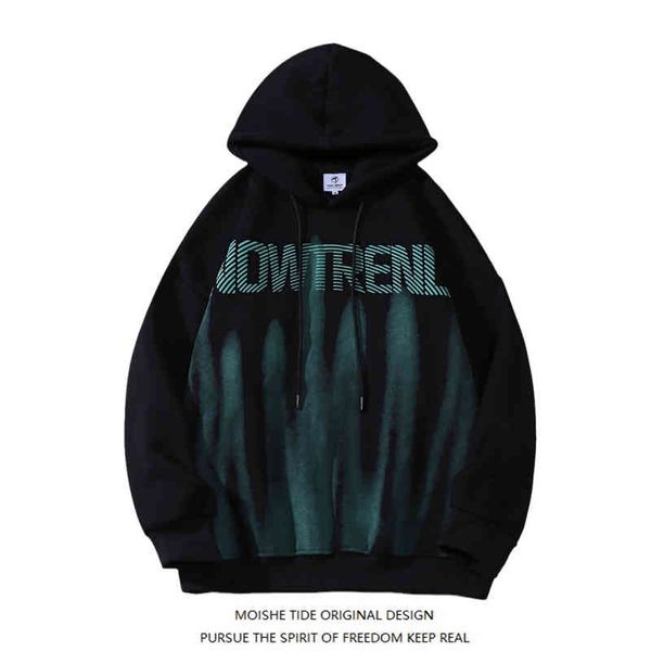 moishe tide european and american hip-hop alphabet printed hoodie for men women loose ins couple plush jacket fashion, Black
moishe tide european and american hip-hop alphabet printed hoodie for men women loose ins couple plush jacket fashion, Black