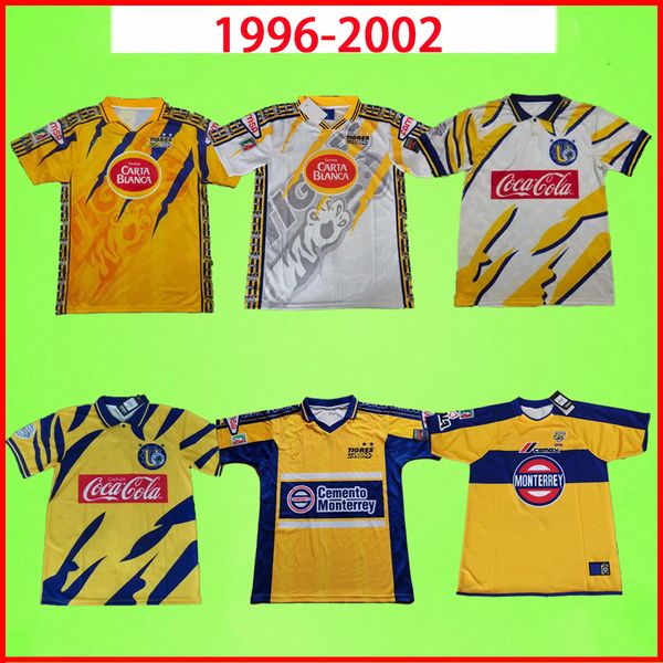 retro soccer jerseys tigres uanl liga mx naul football shirts 96 97 98 99 00 01 02 tiger 1996 1997, Black;yellow
retro soccer jerseys tigres uanl liga mx naul football shirts 96 97 98 99 00 01 02 tiger 1996 1997, Black;yellow