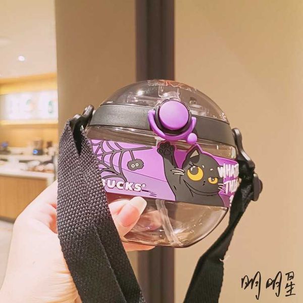 limited starbucks cup 420ml halloween round cold water bottle plastic straw handy coffeezil9
limited starbucks cup 420ml halloween round cold water bottle plastic straw handy coffeezil9