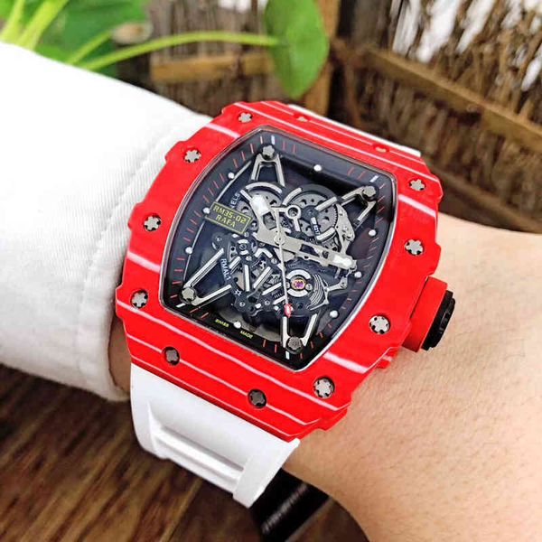 luxury automatic mechanical watch richa milles mens carbon fiber personalized hollowed out tape luminous fashion 8005
luxury automatic mechanical watch richa milles mens carbon fiber personalized hollowed out tape luminous fashion 8005