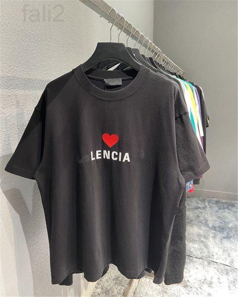 men's t-shirts designer ins 22ss early spring new valentine's day love embroidery print men's and women's casual short s, White;black
men's t-shirts designer ins 22ss early spring new valentine's day love embroidery print men's and women's casual short s, White;black