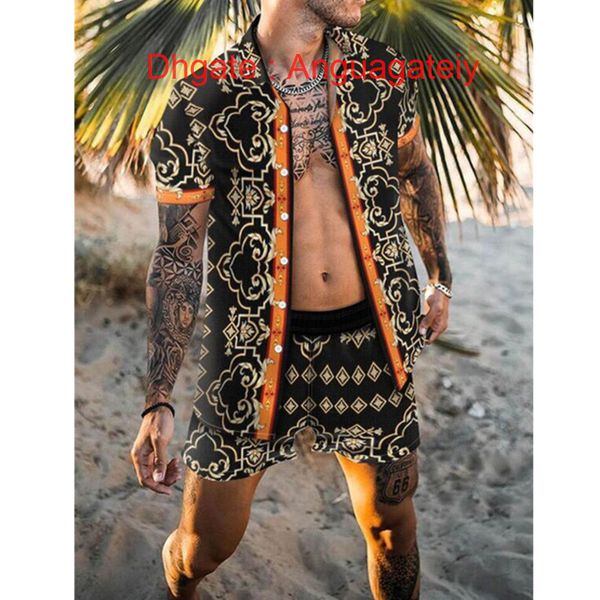 luxury mens summer tracksuit hawaiian sets t-shirts printing fashion men swim short sleeve button shirts beach shorts streetwear casual shir, Gray
luxury mens summer tracksuit hawaiian sets t-shirts printing fashion men swim short sleeve button shirts beach shorts streetwear casual shir, Gray