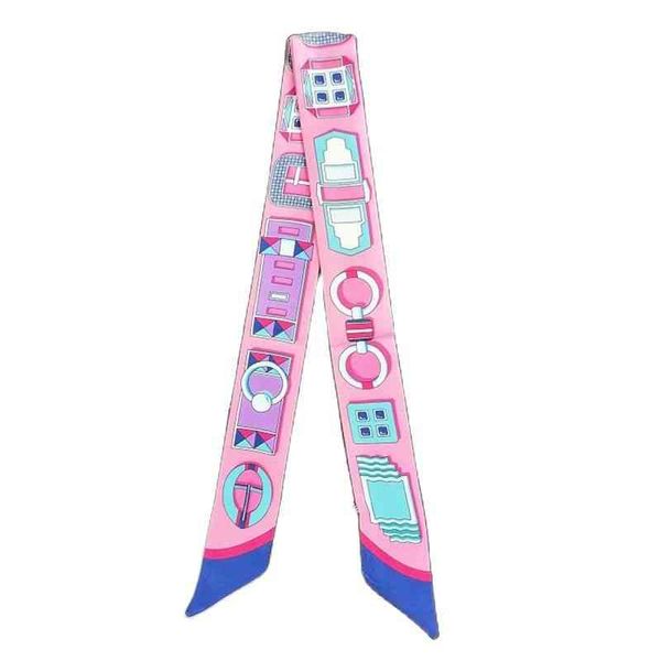 fashion retro bag luxury brand women small silk scarf print art bandana handle handbag ribbons long scarves g9, Blue;gray
fashion retro bag luxury brand women small silk scarf print art bandana handle handbag ribbons long scarves g9, Blue;gray