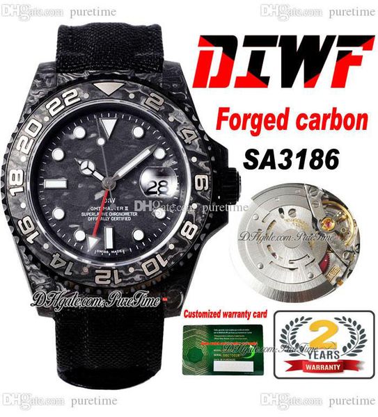 diwf gmt ii sa3186 automatic mens watch carbon fiber case black dial nylon strap super edition puretime, Slivery;brown
diwf gmt ii sa3186 automatic mens watch carbon fiber case black dial nylon strap super edition puretime, Slivery;brown