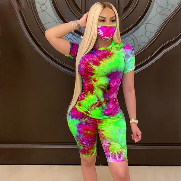 tie dyeing print outfits women o neck short sleeve 2pcs set slim tracksuit t shirt training suit streetwear 220616, Gray
tie dyeing print outfits women o neck short sleeve 2pcs set slim tracksuit t shirt training suit streetwear 220616, Gray
