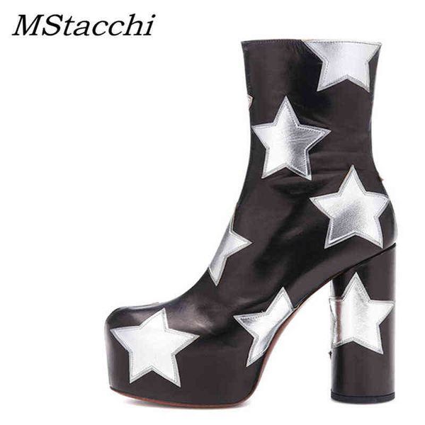 mstacchi platform ankle boots for women luxury print star really leather high heels shoes woman round botines mujer 2022 220729, Black
mstacchi platform ankle boots for women luxury print star really leather high heels shoes woman round botines mujer 2022 220729, Black