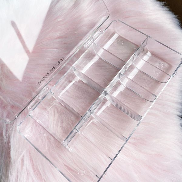 large empty nail tip box container false nail tips storage compartment clear uv gel acrylic tools 220725, Red;gold
large empty nail tip box container false nail tips storage compartment clear uv gel acrylic tools 220725, Red;gold