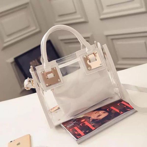 22ss designer tote bag fashionable transparent two pieces of the mother bag women fashion beach shoulder bags pu tote sacoche ly
22ss designer tote bag fashionable transparent two pieces of the mother bag women fashion beach shoulder bags pu tote sacoche ly
