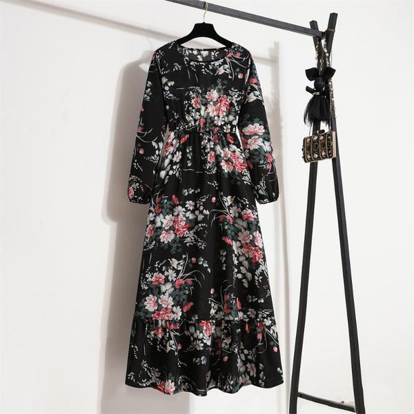 casual dresses spring summer 2022 muslim long skirt floral pullover sleeve waist a-line dress willon green for women robecasual, Black;gray
casual dresses spring summer 2022 muslim long skirt floral pullover sleeve waist a-line dress willon green for women robecasual, Black;gray