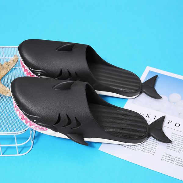new 2022 summer shark slippers men slides beach slippers outdoor couples anti-skid indoor flip flops house funny cute shoes, Black
new 2022 summer shark slippers men slides beach slippers outdoor couples anti-skid indoor flip flops house funny cute shoes, Black