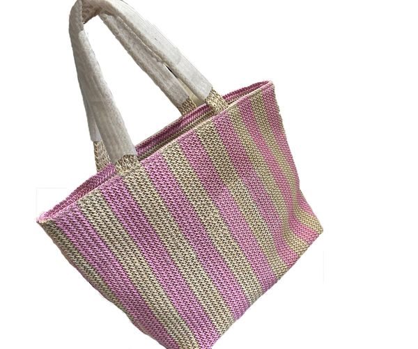 soft summer vacation tourism lafite grass tote stripe woven beach bag women handbags casual shoulder bags designers shopping bag
soft summer vacation tourism lafite grass tote stripe woven beach bag women handbags casual shoulder bags designers shopping bag