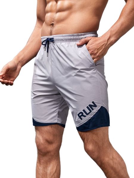 men letter graphic colorblock 2 in 1 drawstring sports shorts l4ue#, White;black
men letter graphic colorblock 2 in 1 drawstring sports shorts l4ue#, White;black