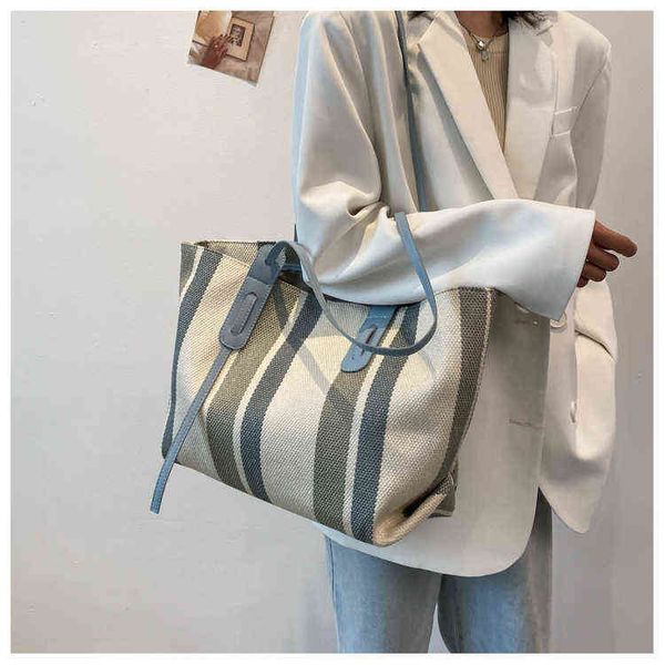 evening bags luxury stripe designer women big totes high capacity ladies handbag 2022 fashion brand shopper bags canvas shoulder bag 220428
evening bags luxury stripe designer women big totes high capacity ladies handbag 2022 fashion brand shopper bags canvas shoulder bag 220428