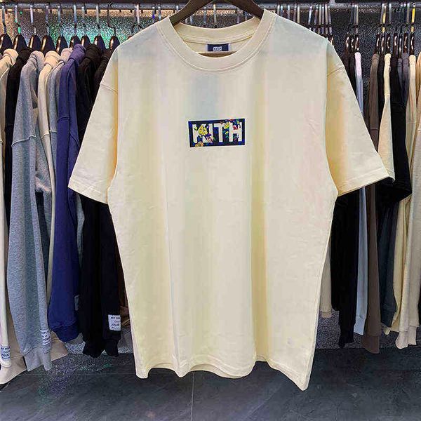 men's t-shirts 2022ss black white apricot casual kith tee men women classic flower bird print t shirt loose short sleeve with tag 8zco, White;black
men's t-shirts 2022ss black white apricot casual kith tee men women classic flower bird print t shirt loose short sleeve with tag 8zco, White;black