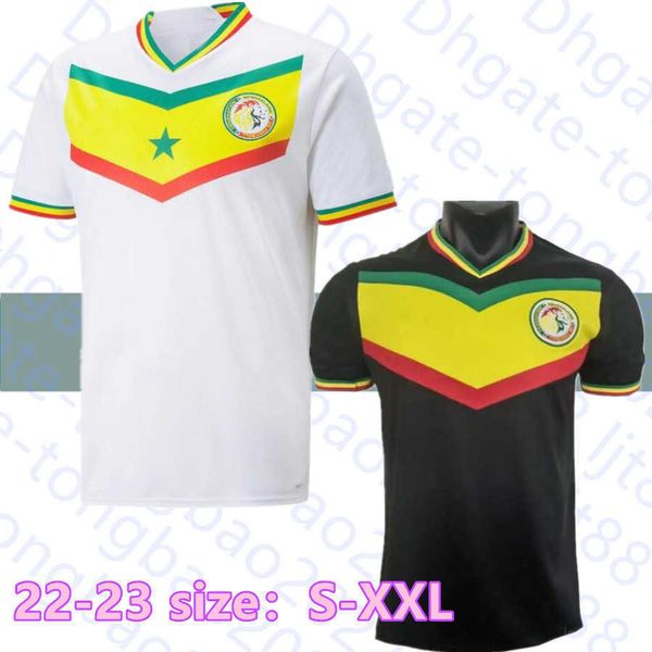 22 23 senegal soccer jerseys 2022 2023 home away mane koulibaly gueye kouyate sarr maillot de football uniforms jersey diallo mendy gana, Black;yellow
22 23 senegal soccer jerseys 2022 2023 home away mane koulibaly gueye kouyate sarr maillot de football uniforms jersey diallo mendy gana, Black;yellow