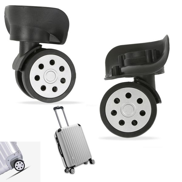 2 pcs luggage wheels repalcement trolley case pulley accessories suitcase 360 degree swivel wheels caster for luggage repair, Black
2 pcs luggage wheels repalcement trolley case pulley accessories suitcase 360 degree swivel wheels caster for luggage repair, Black