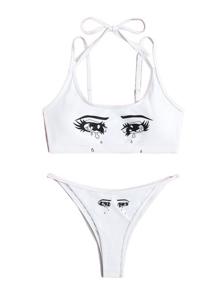 romwe x haniyah williams anime figure graphic bikini swimsuit p5wg#, White;black
romwe x haniyah williams anime figure graphic bikini swimsuit p5wg#, White;black