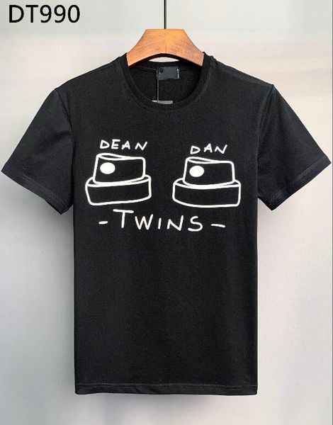 dsq icon men's t-shirts designer print letter men tees paris cotton polos man women clothing fashion brand t shirt d990, White;black
dsq icon men's t-shirts designer print letter men tees paris cotton polos man women clothing fashion brand t shirt d990, White;black