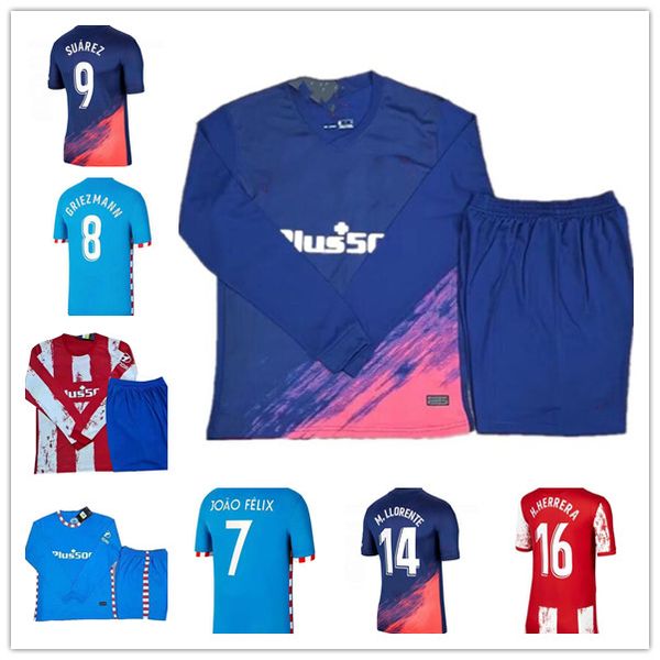 long sleeve 2021 2022 joao felix men fans soccer jerseys koke home away football shirt lemar m.llorente morata h.herrera correa savic short, Black;gray
long sleeve 2021 2022 joao felix men fans soccer jerseys koke home away football shirt lemar m.llorente morata h.herrera correa savic short, Black;gray