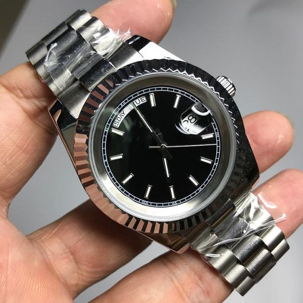 2022 watch blue face big magnifying 41mm automatic mens mechanical watches full stainless steel jubilee strap super luminous waterproof wris, Slivery;brown
2022 watch blue face big magnifying 41mm automatic mens mechanical watches full stainless steel jubilee strap super luminous waterproof wris, Slivery;brown