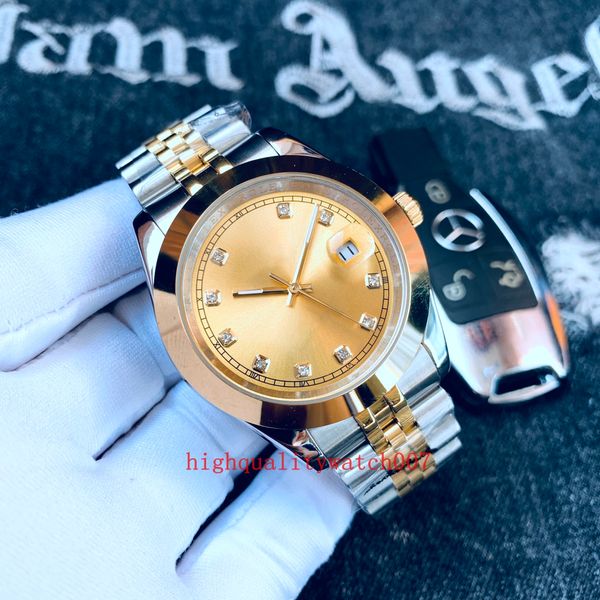 high-quality watch new version men's 41mm white blue yellow black dial 126301 126303 eta movement automatic movement 316l two tone gold, Slivery;brown
high-quality watch new version men's 41mm white blue yellow black dial 126301 126303 eta movement automatic movement 316l two tone gold, Slivery;brown