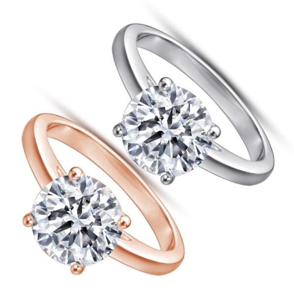 s925 silver 18k gold plated 2 carat ring women's simple fashion four claw water diamond ring proposal gift, Slivery;golden
s925 silver 18k gold plated 2 carat ring women's simple fashion four claw water diamond ring proposal gift, Slivery;golden