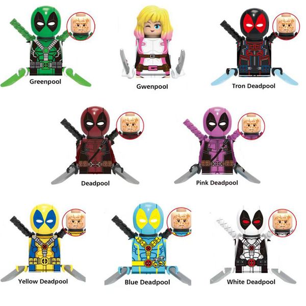 new mini movie figures blocks gwenpool building bricks toys gift
new mini movie figures blocks gwenpool building bricks toys gift